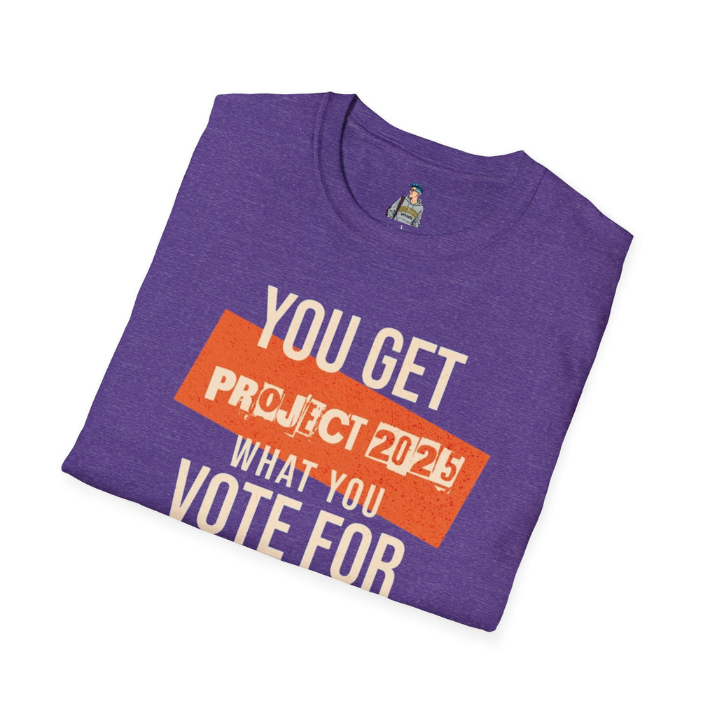 Project 2025 Vote Awareness Unisex T-Shirt