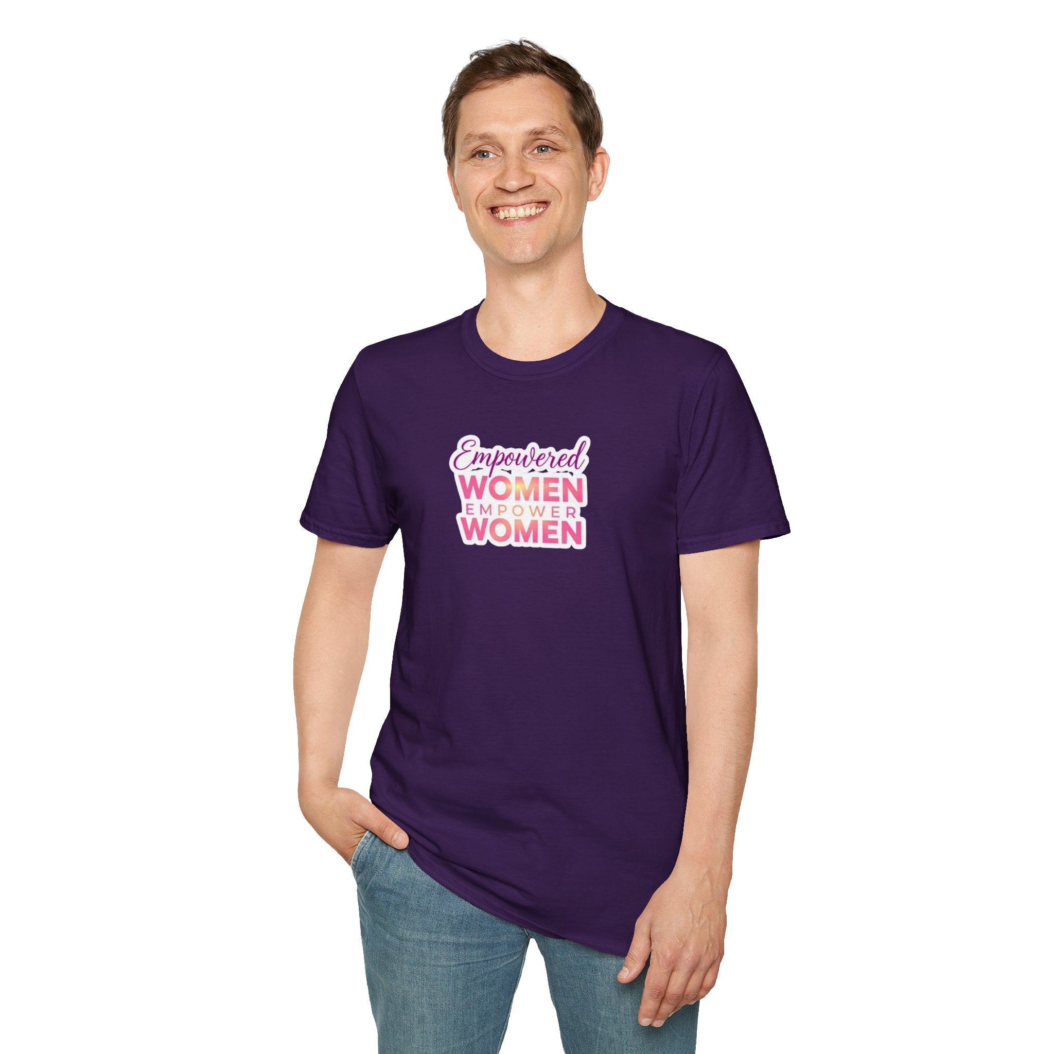 Empowered Women T-Shirt | Unisex Softstyle Tee for Women’s Empowerment