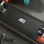 Die-Cut Stickers - Educate Advocate Celebrate Black and White Bold Design