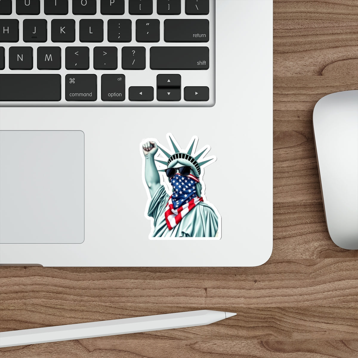 Die-Cut Stickers - #RESIST with Lady Liberty
