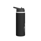 Teaching While Queer Stainless Steel Water Bottle - Perfect for Educators and Allies