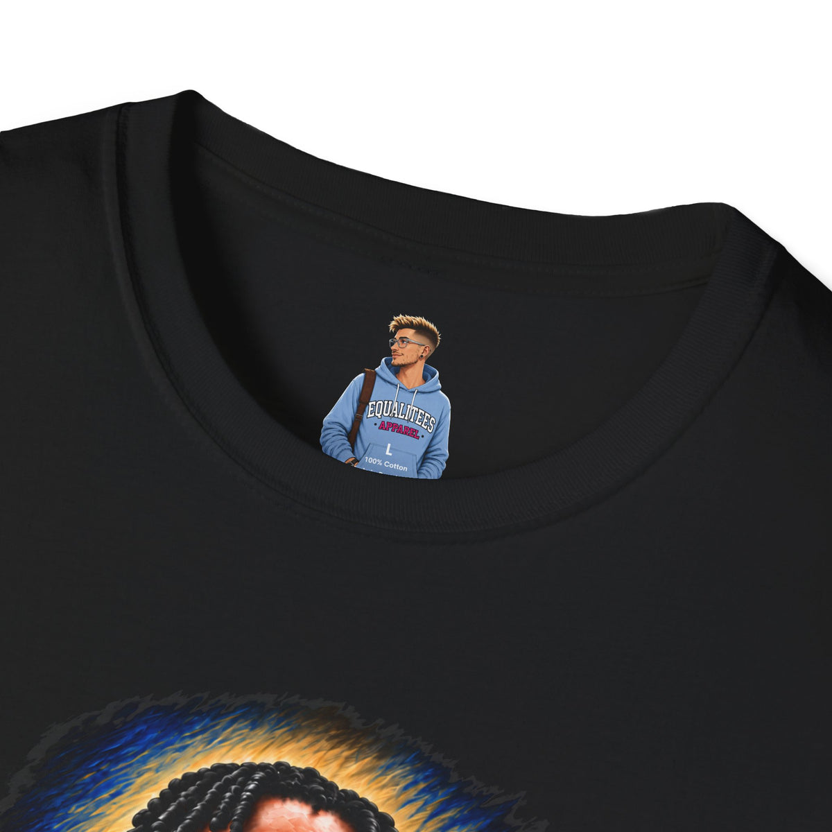 Smiling Portrait Front - In Memory of Pierre Damas Bel T-Shirt