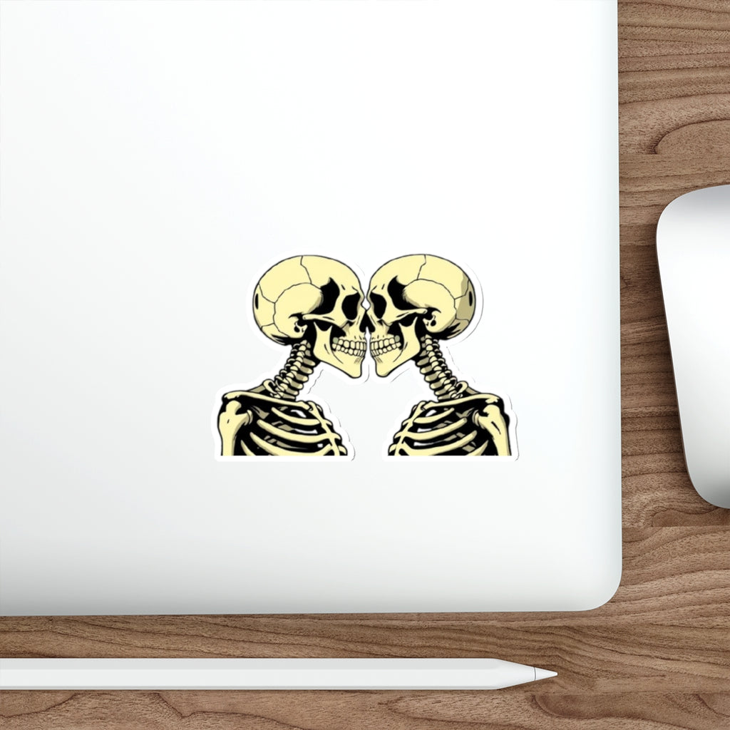 Die-Cut Stickers - Love is Love Skeletons