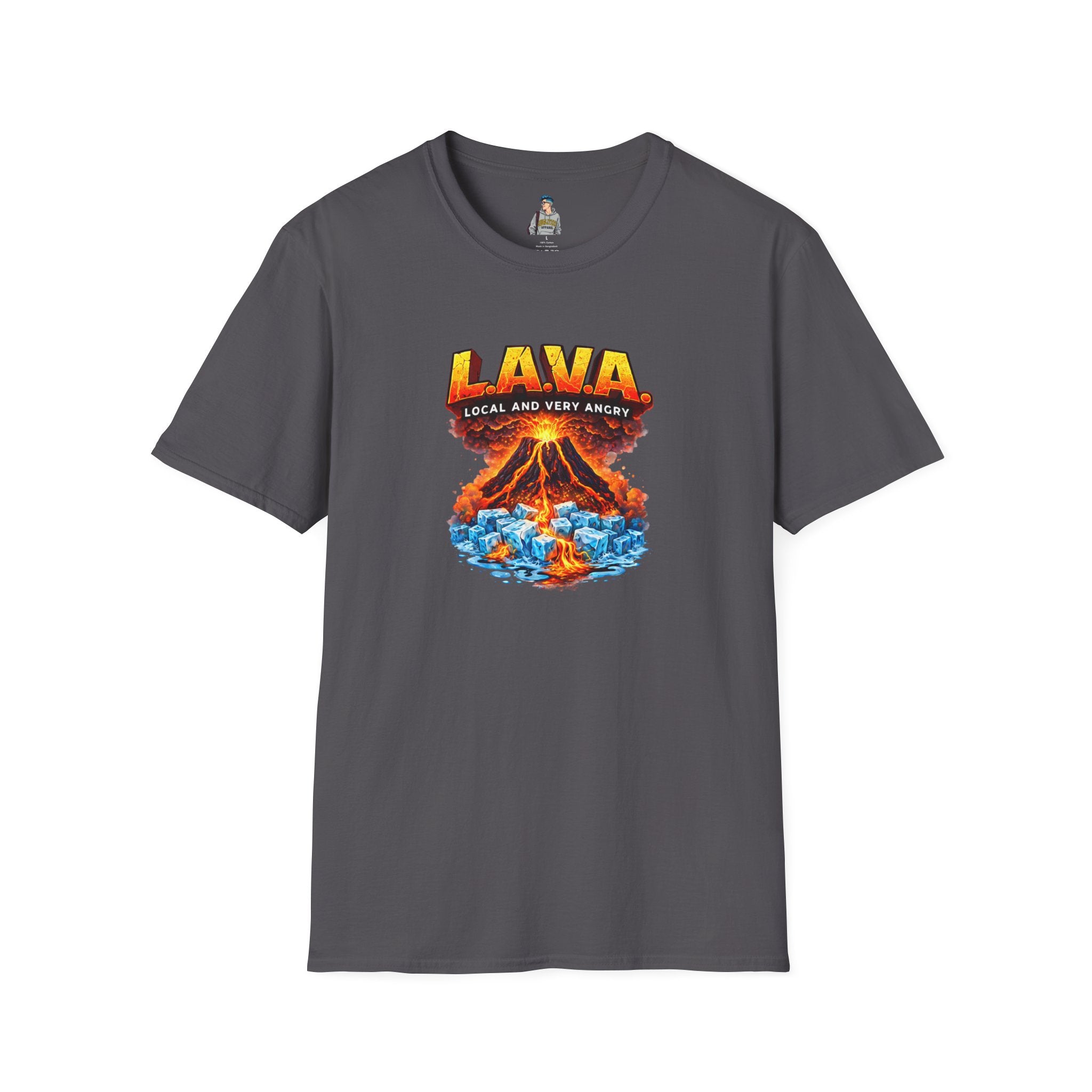 LAVA (Local and Very Angry)  Adult Fit Graphic Tee