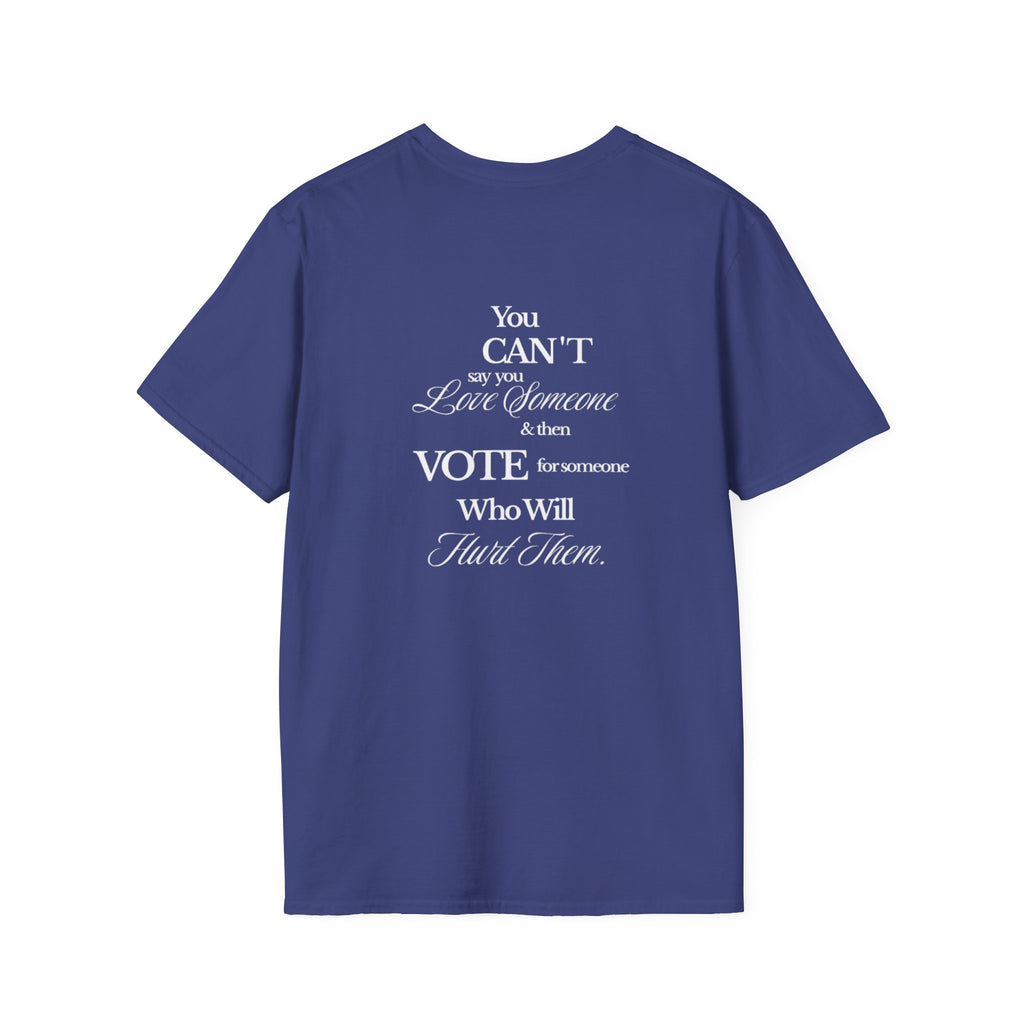 Vote with Your Heart Unisex Softstyle T-Shirt