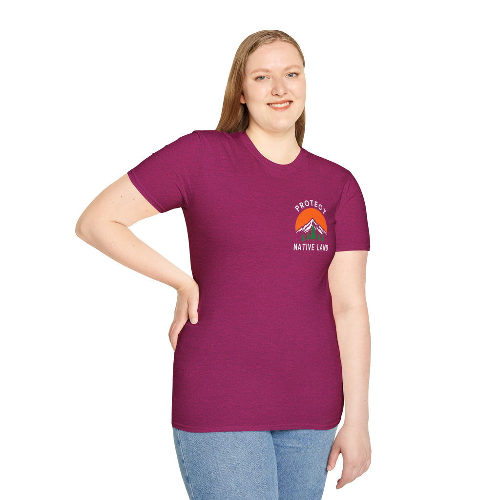 Protect Native Land Softstyle Unisex T-shirt