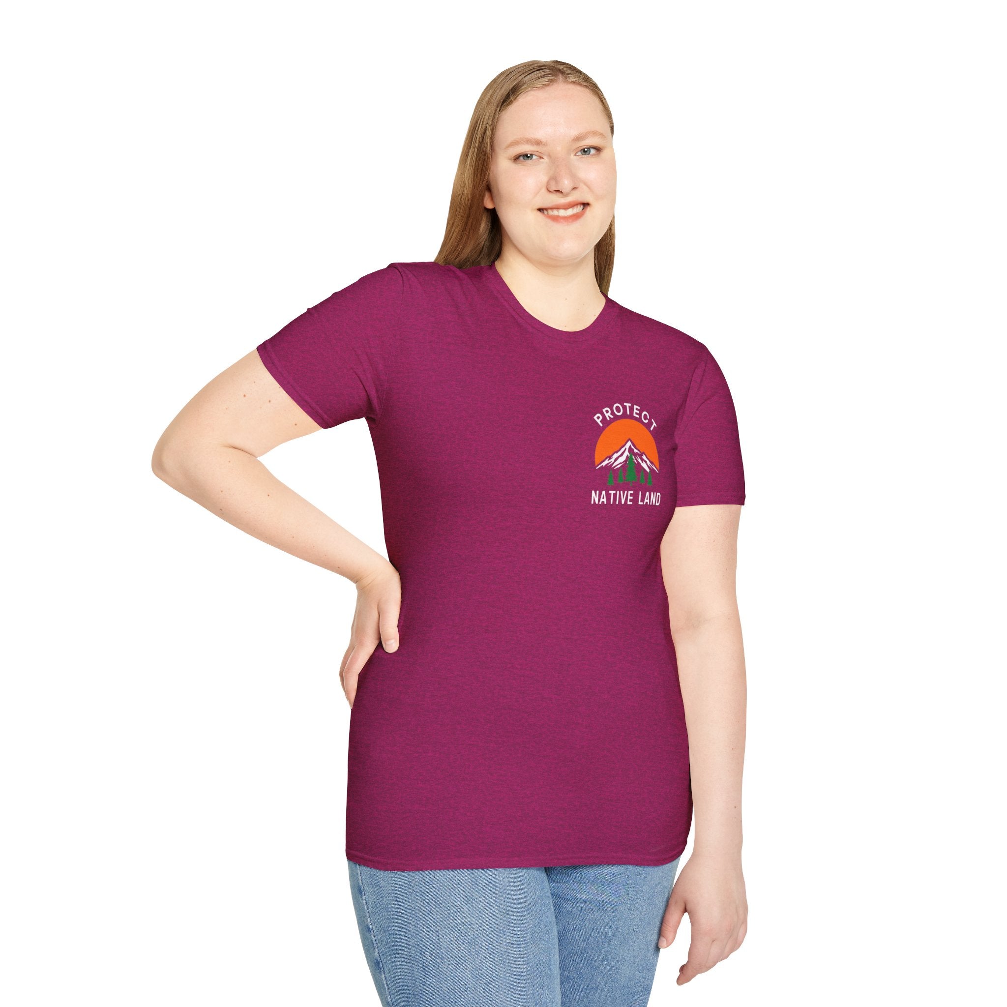 Protect Native Land Softstyle Unisex T-shirt