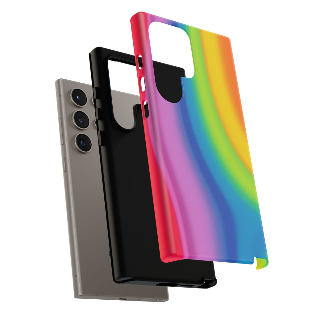 Rainbow Swirl Tough Case for Android