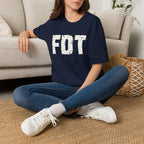 FDT Political Protest Distressed Graphic T-Shirt