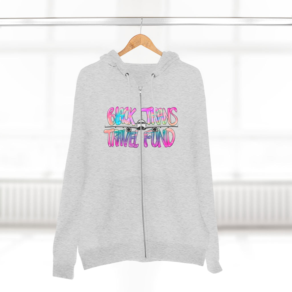 BTTF - Black Trans Travel Fund Unisex Zip-Up Hoodie