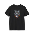 Mystical Wolf Design Unisex Softstyle T-shirt