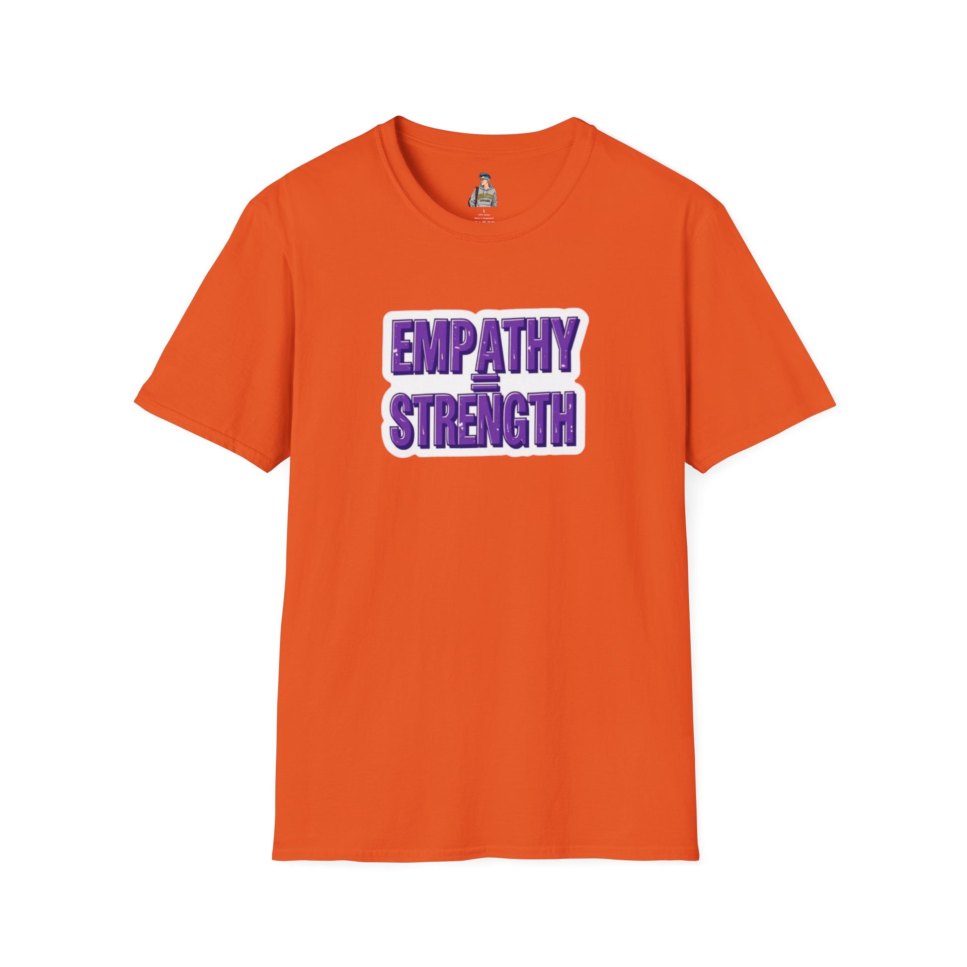 Empathy Equals Strength Unisex Softstyle T-Shirt - Inspirational Apparel for Everyday Comfort