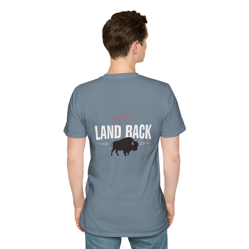 'Land Back' Unisex Softstyle T-shirt