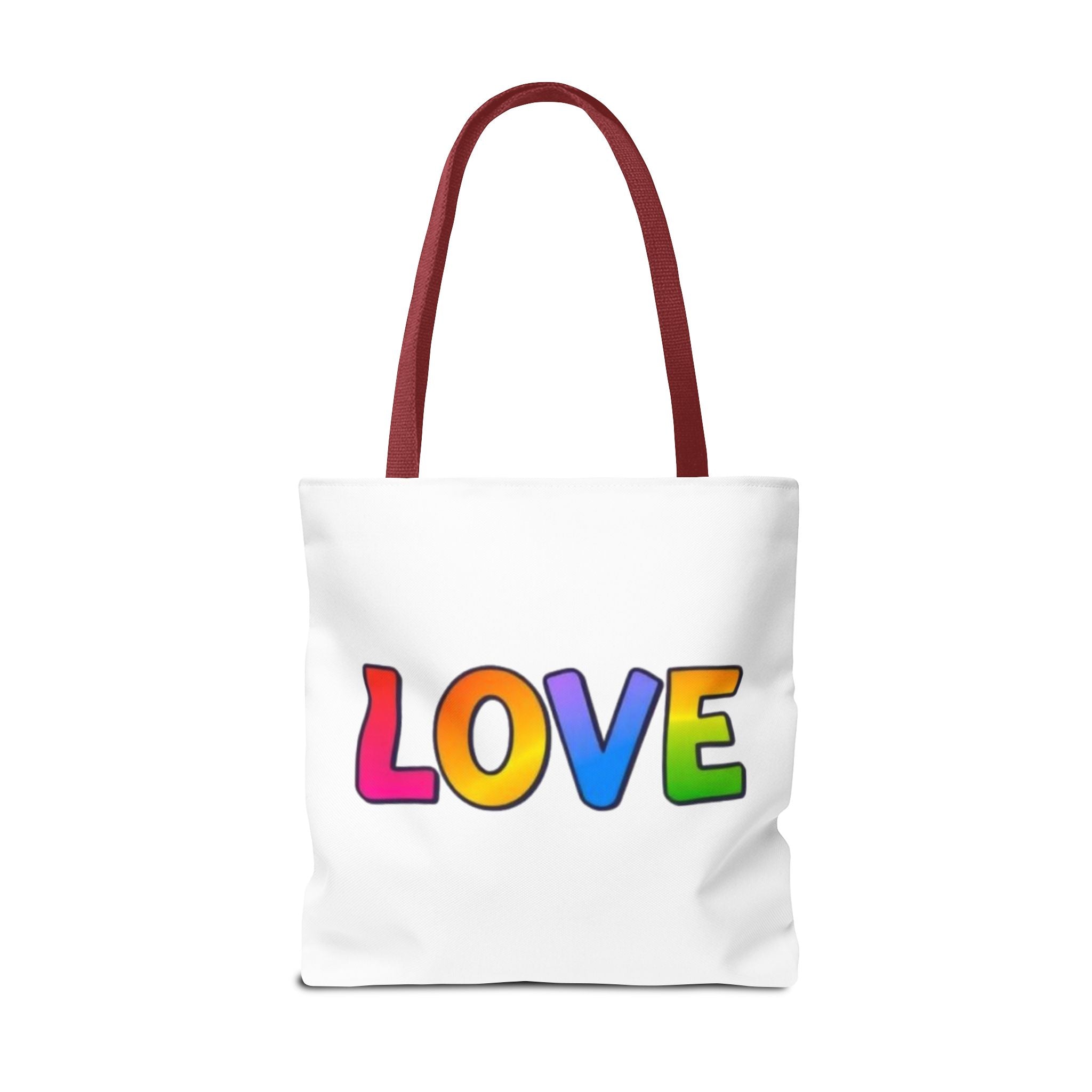 Rainbow Love Tote Bag