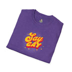 Say Gay Unisex Softstyle T-Shirt