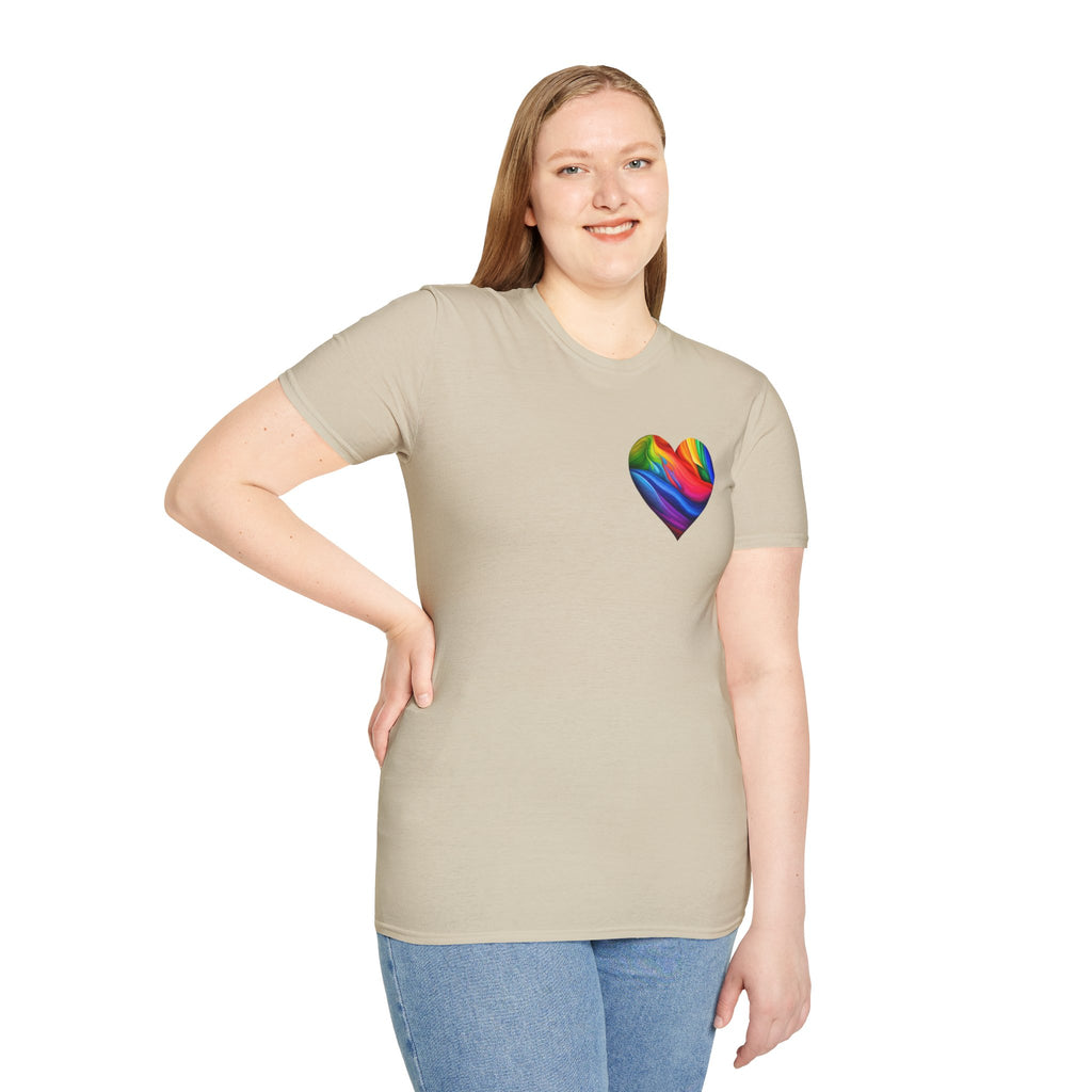 Pride Heart Design T-shirt