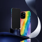 Rainbow Watercolor Art Tough Cases For Android & iPhone