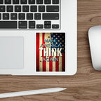 Die-Cut Stickers - Make America Think Again