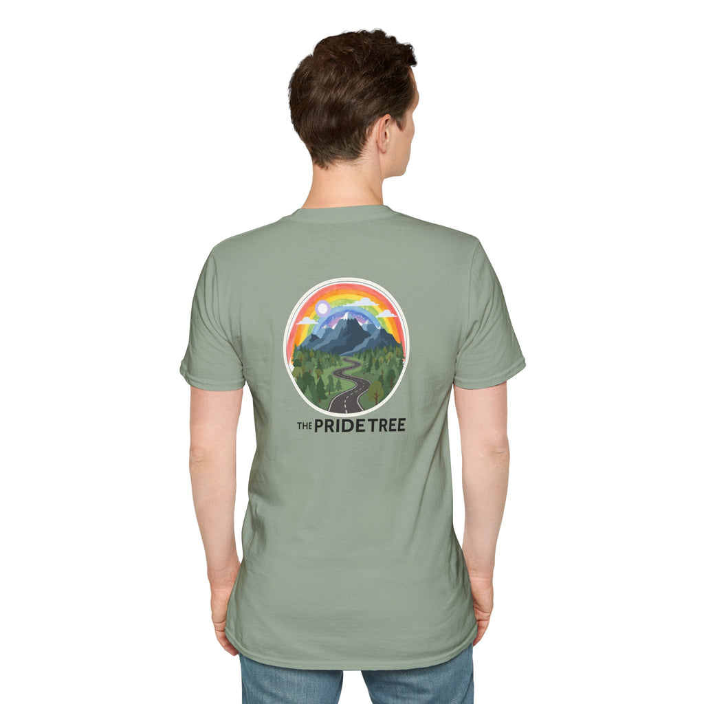 Pride Tree Las Vegas Mountain Graphic T-Shirt