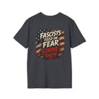Patriots Don’t Stand For This T-Shirt — Statue of Liberty & Distressed Flag Graphic
