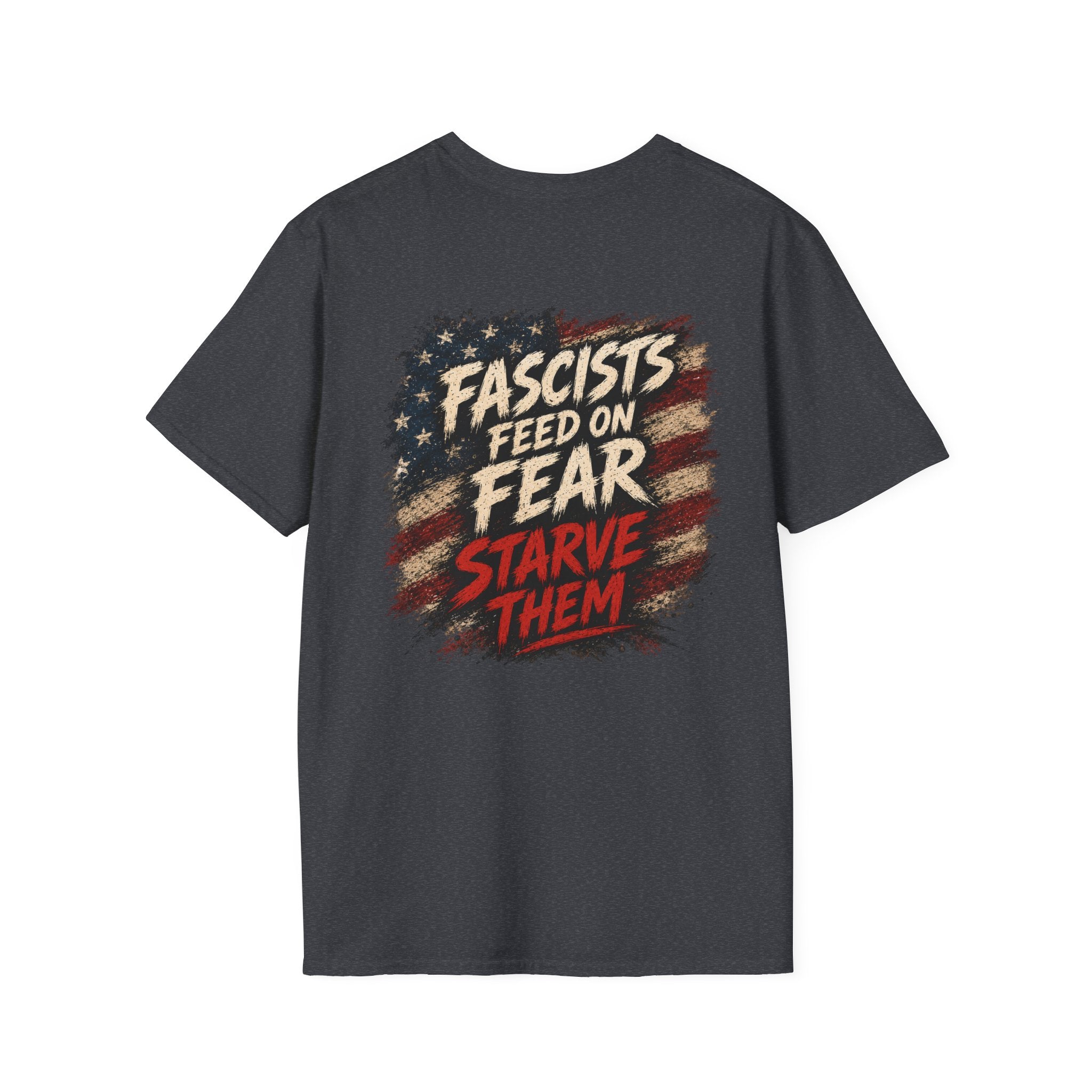 Patriots Don’t Stand For This T-Shirt — Statue of Liberty & Distressed Flag Graphic