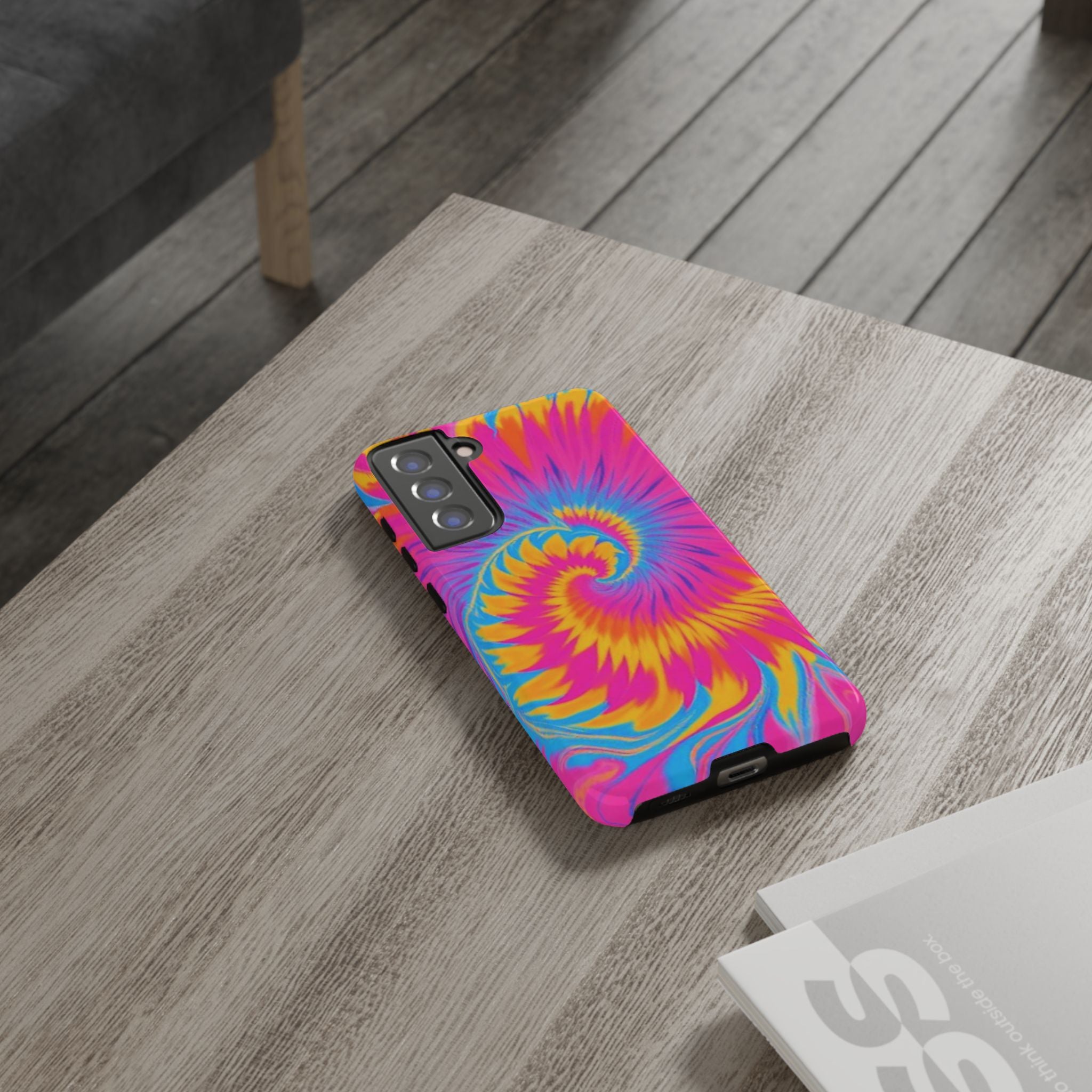 Vibrant Tie-Dye Swirl Tough for Android