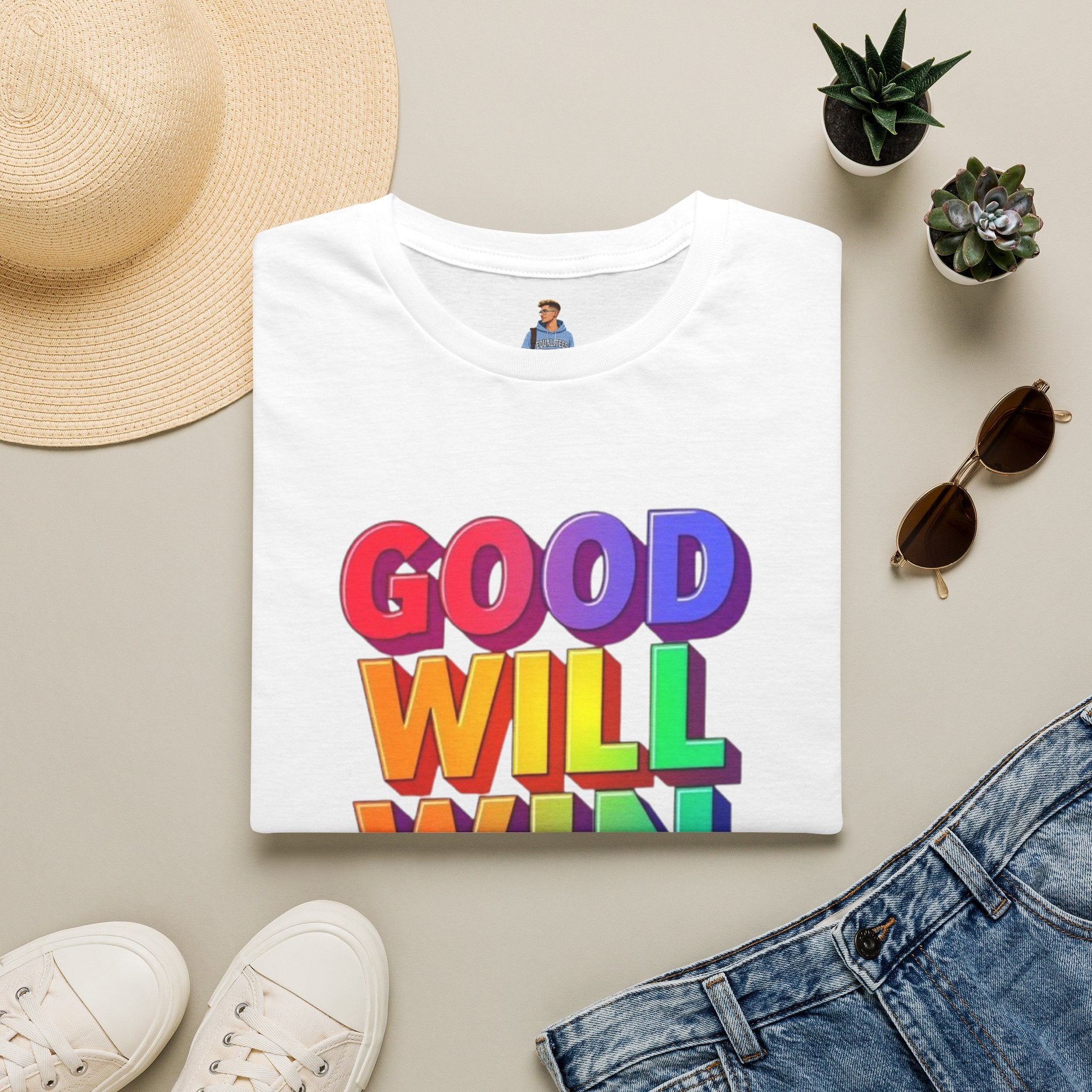 Rainbow Good Will Win T-shirt