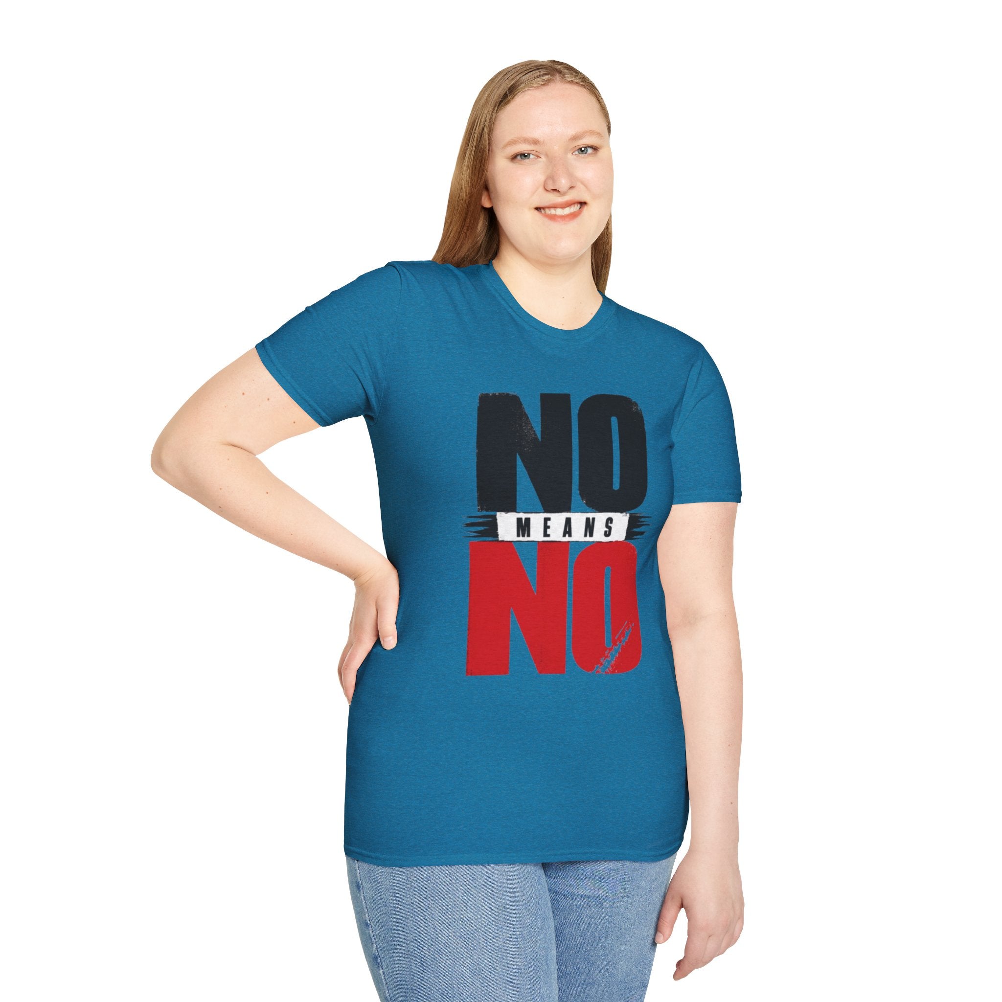 NO Means NO T-Shirt — Consent Awareness Graphic Tee
