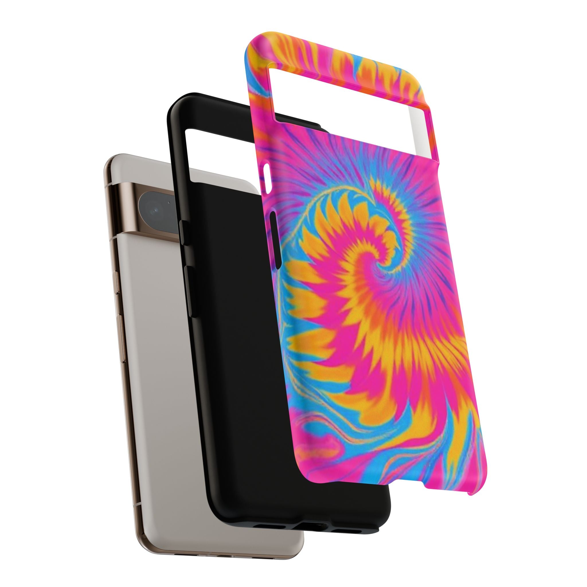 Vibrant Tie-Dye Swirl Tough for Android