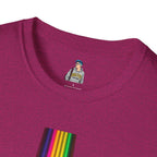 Unisex Softstyle T-Shirt - LGBTQ+ Empowerment T-Shirt: Conversion Therapy is Torture & We All Belong