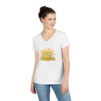 I Make My Own Sunshine Ladies' V-Neck T-Shirt