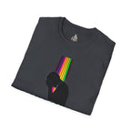 Unisex Softstyle T-Shirt - LGBTQ+ Empowerment T-Shirt: Conversion Therapy is Torture & We All Belong