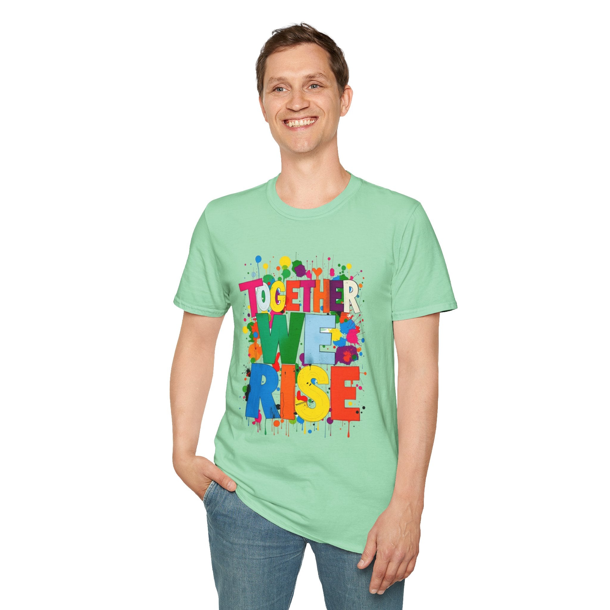 Together We Rise Unisex Softstyle T-Shirt