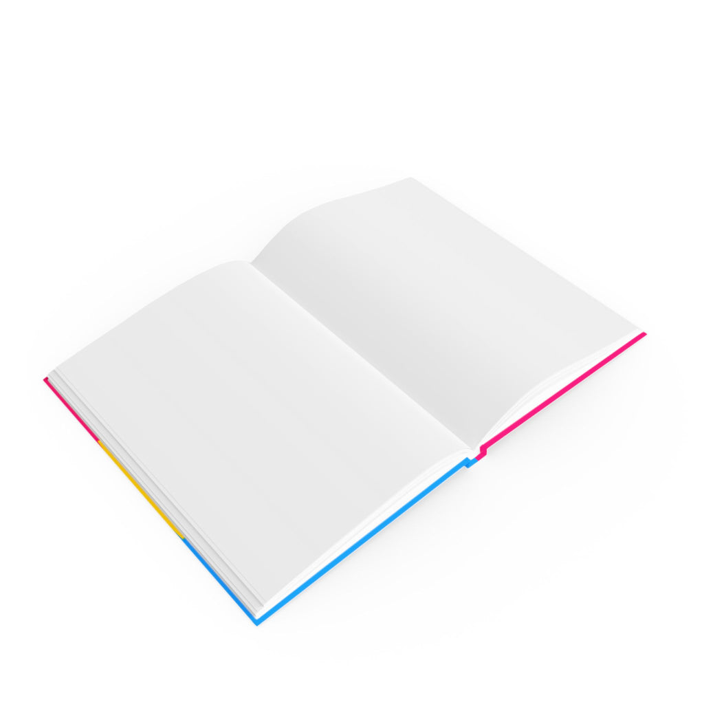 Pansexual Pride Hard Backed Journal - Perfect for Gifts, Journaling, and Celebrations