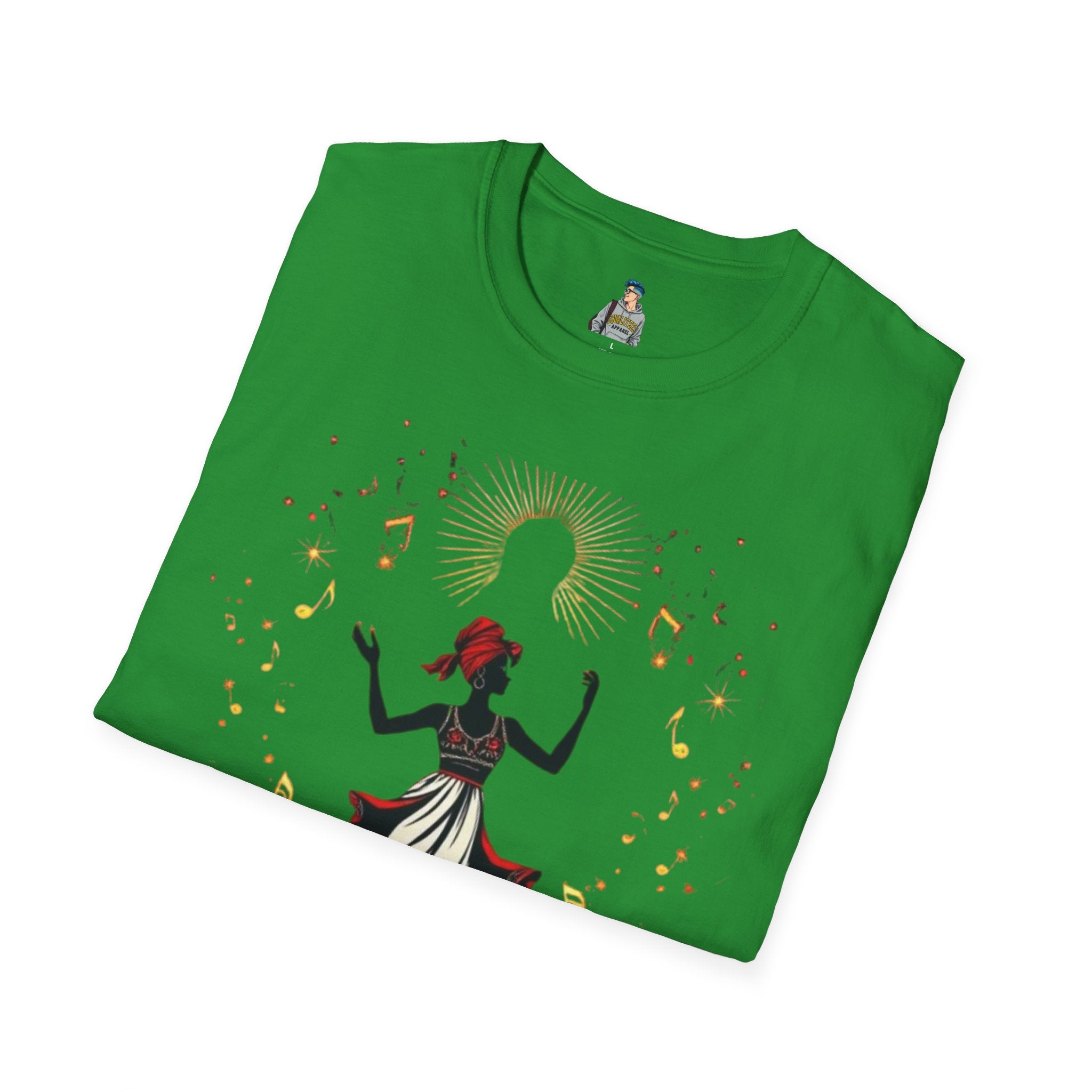 Vibrant Heritage Black Pride Dance Unisex T-Shirt