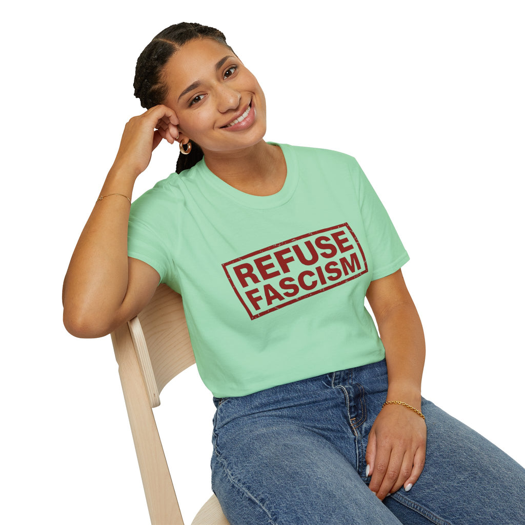 Refuse Fascism Political Activism T-Shirt