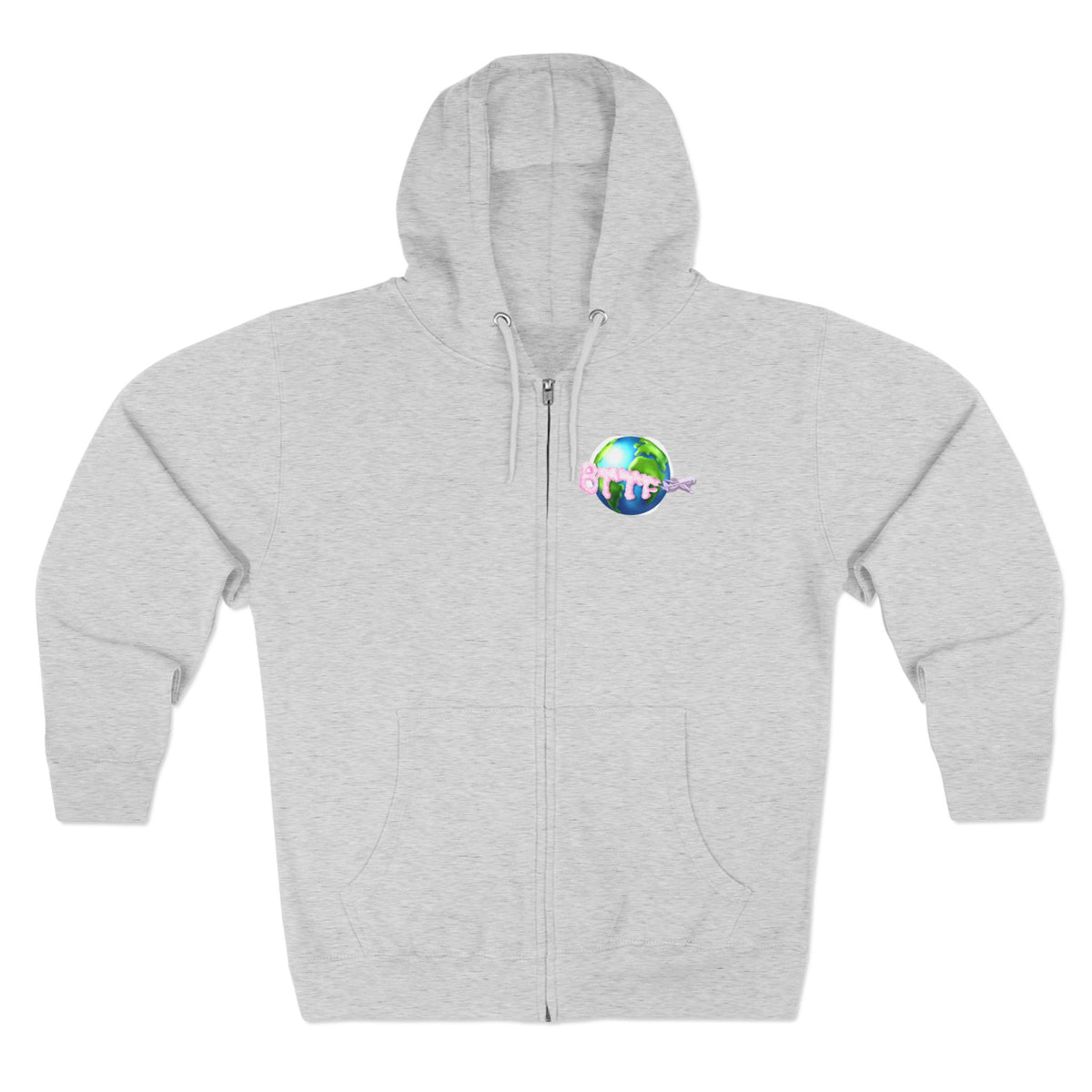BTTF - Black Trans Travel Fund Unisex Zip-Up Hoodie