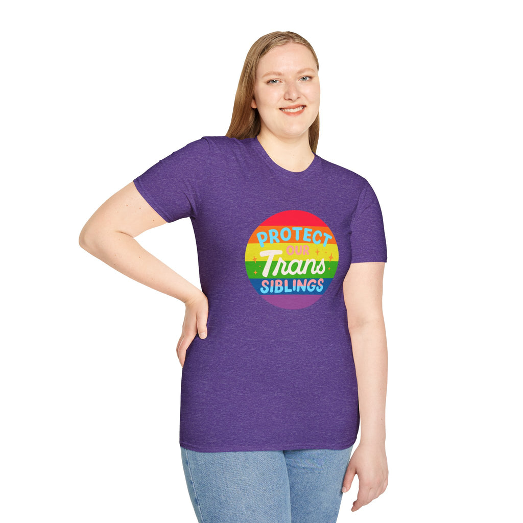 Protect Our Trans Siblings Pride Tree Las Vegas T-Shirt