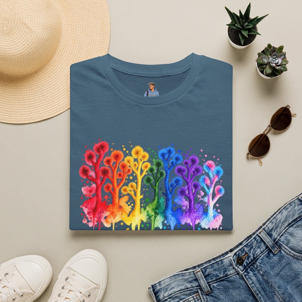 Pride Tree Las Vegas White Text T-shirt