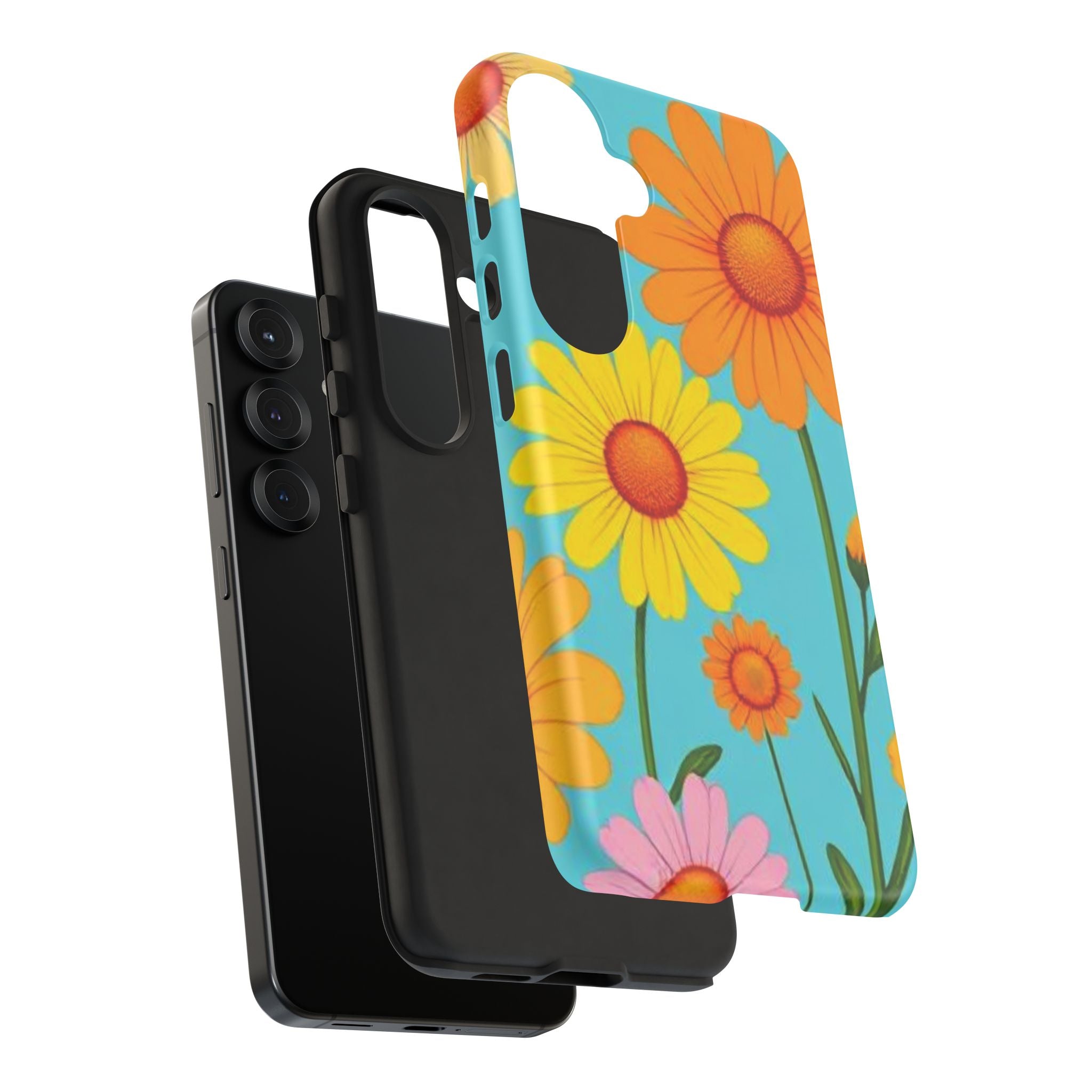 Floral Daisy Tough Case for Android
