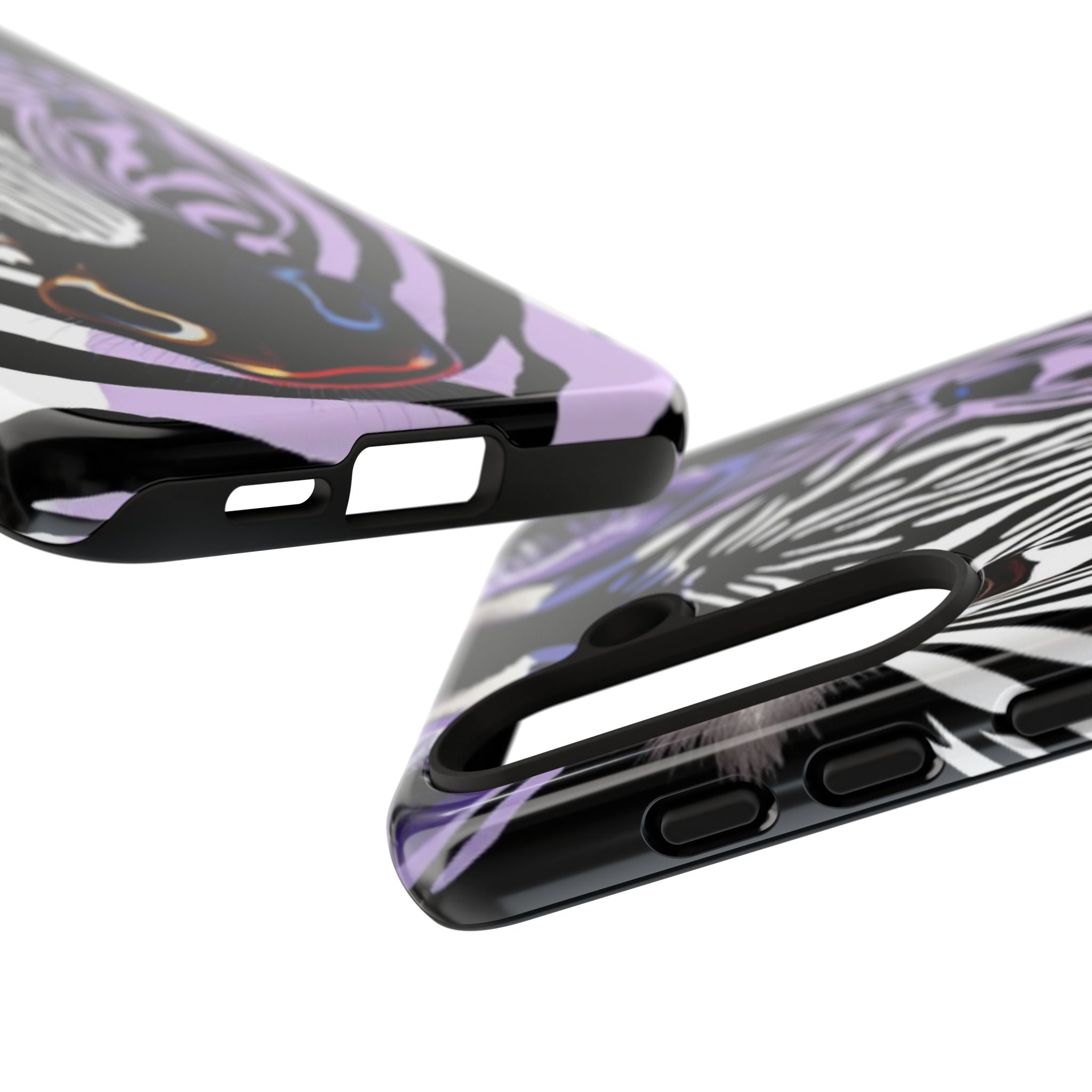 Android OR iPhone Compatible Cases - Zebra Design - Unique Tough Cases