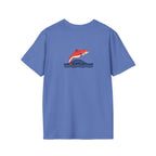 Jumping Salmon Native Pride Softstyle Unisex T-shirt