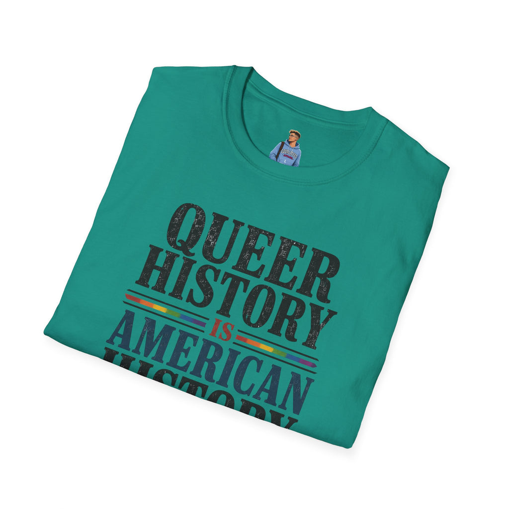 Queer History Is American — Graphic T-Shirt
