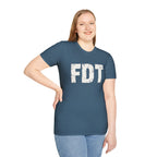 FDT Political Protest Distressed Graphic T-Shirt