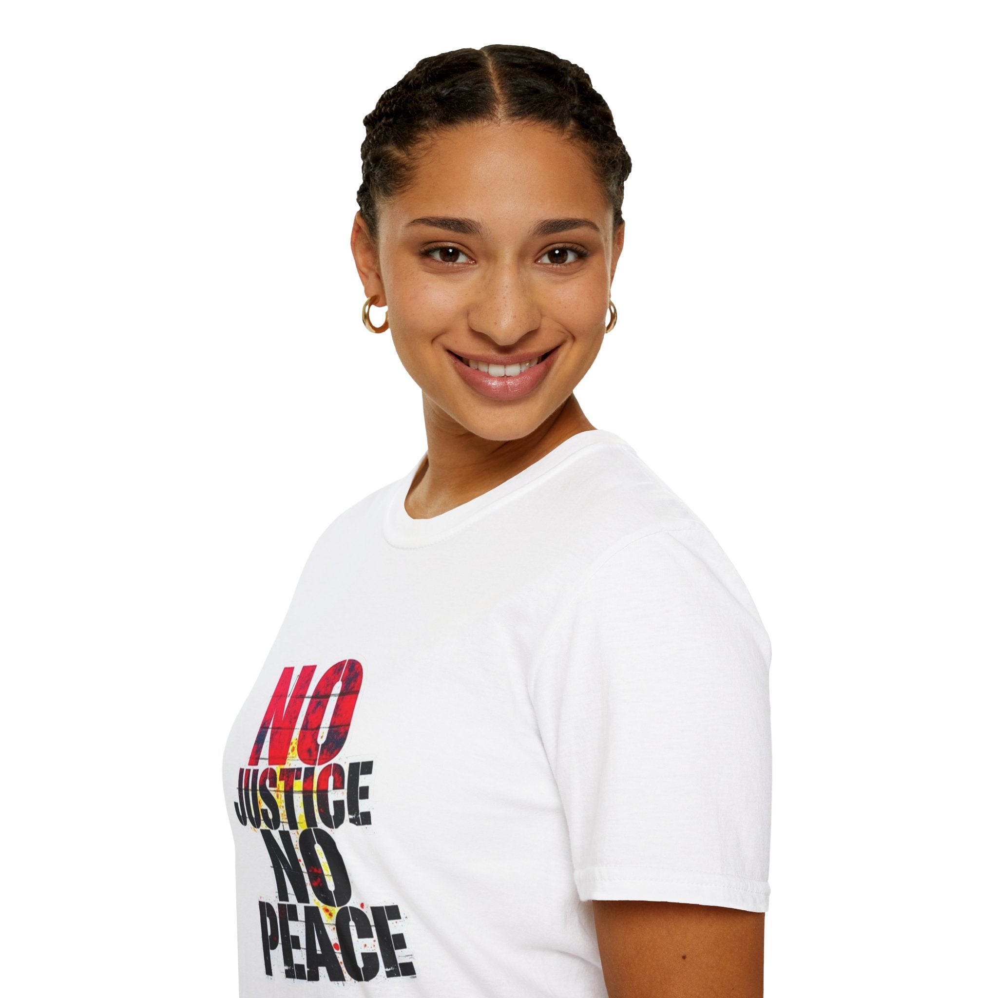 No Justice, No Peace Unisex Softstyle T-Shirt