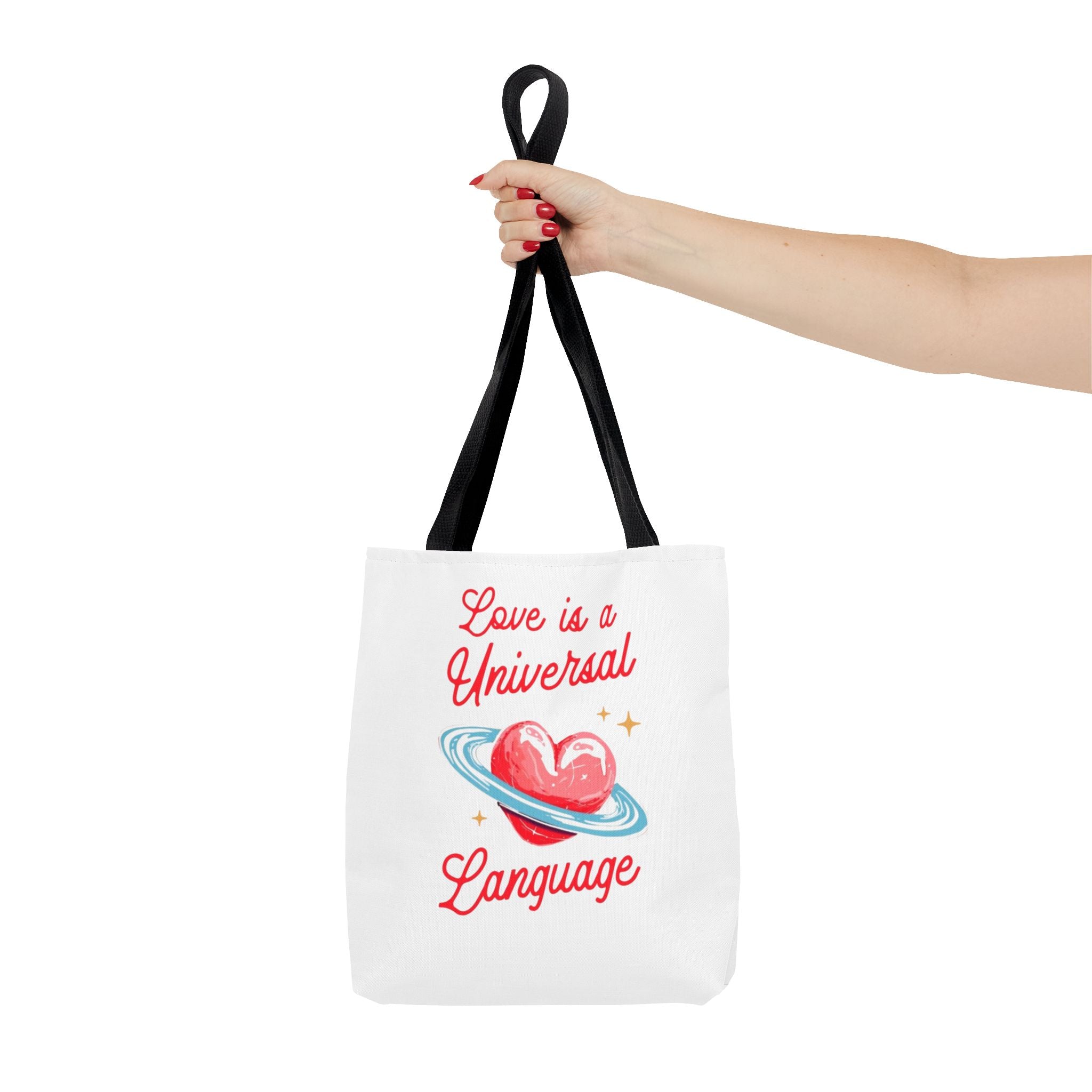 Love is a Universal Language Design - Tote Bag