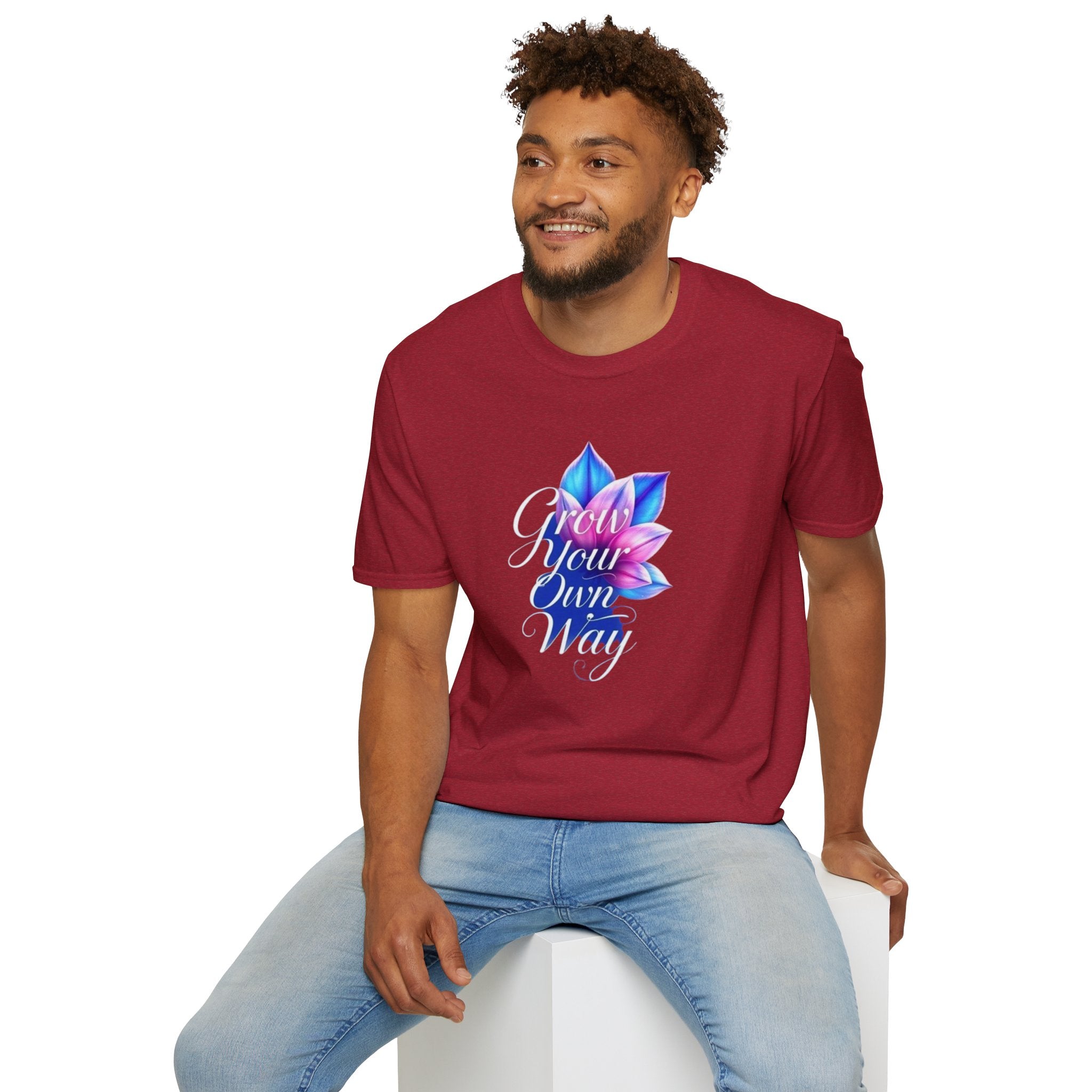 Empowerment Lotus, Grow Your Own Way T-Shirt