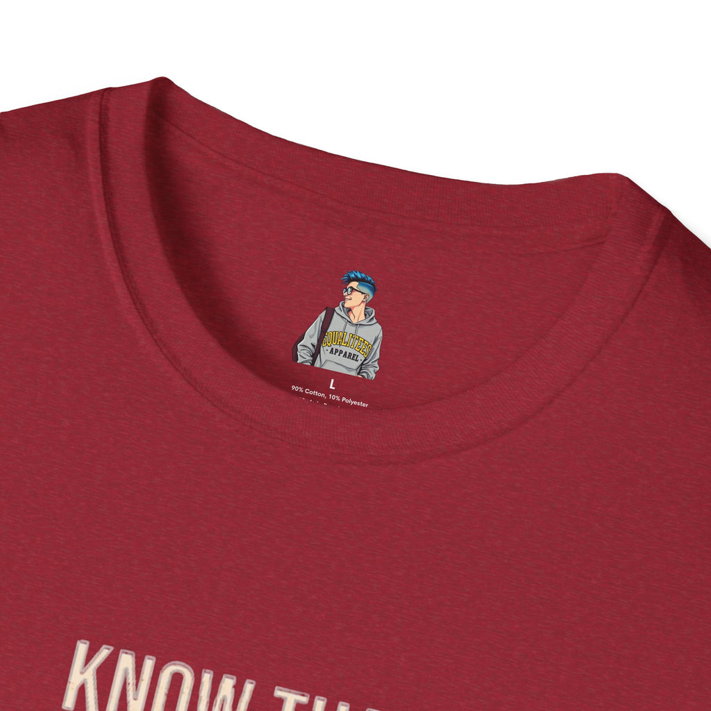 Safety Pin Know That You Are Loved Inspirational Tee Unisex Softstyle T-Shirt
