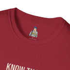 Safety Pin Know That You Are Loved Inspirational Tee Unisex Softstyle T-Shirt