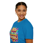 I Am Fucking Delightful T-Shirt - Bold Rainbow Self-Love Graphic Tee